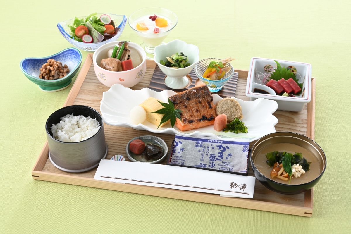 四季折々の食材を使い、一品一品丁寧に作りあげた 和の朝食。