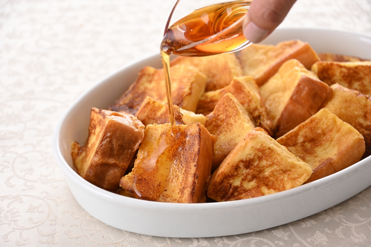 朝食フレンチトースト