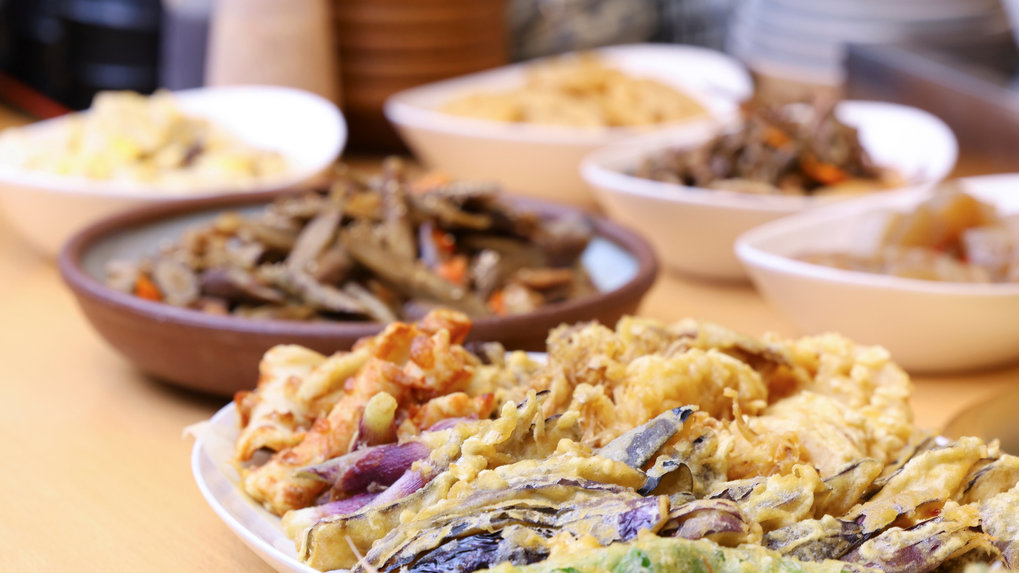 ボリューム満点のメニューが好評です