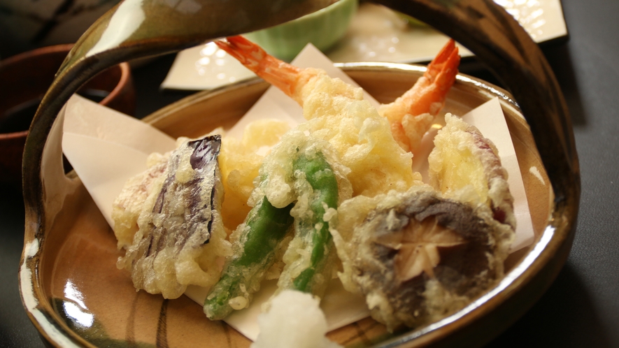 ☆サクッと美味しい天ぷら盛り合わせ