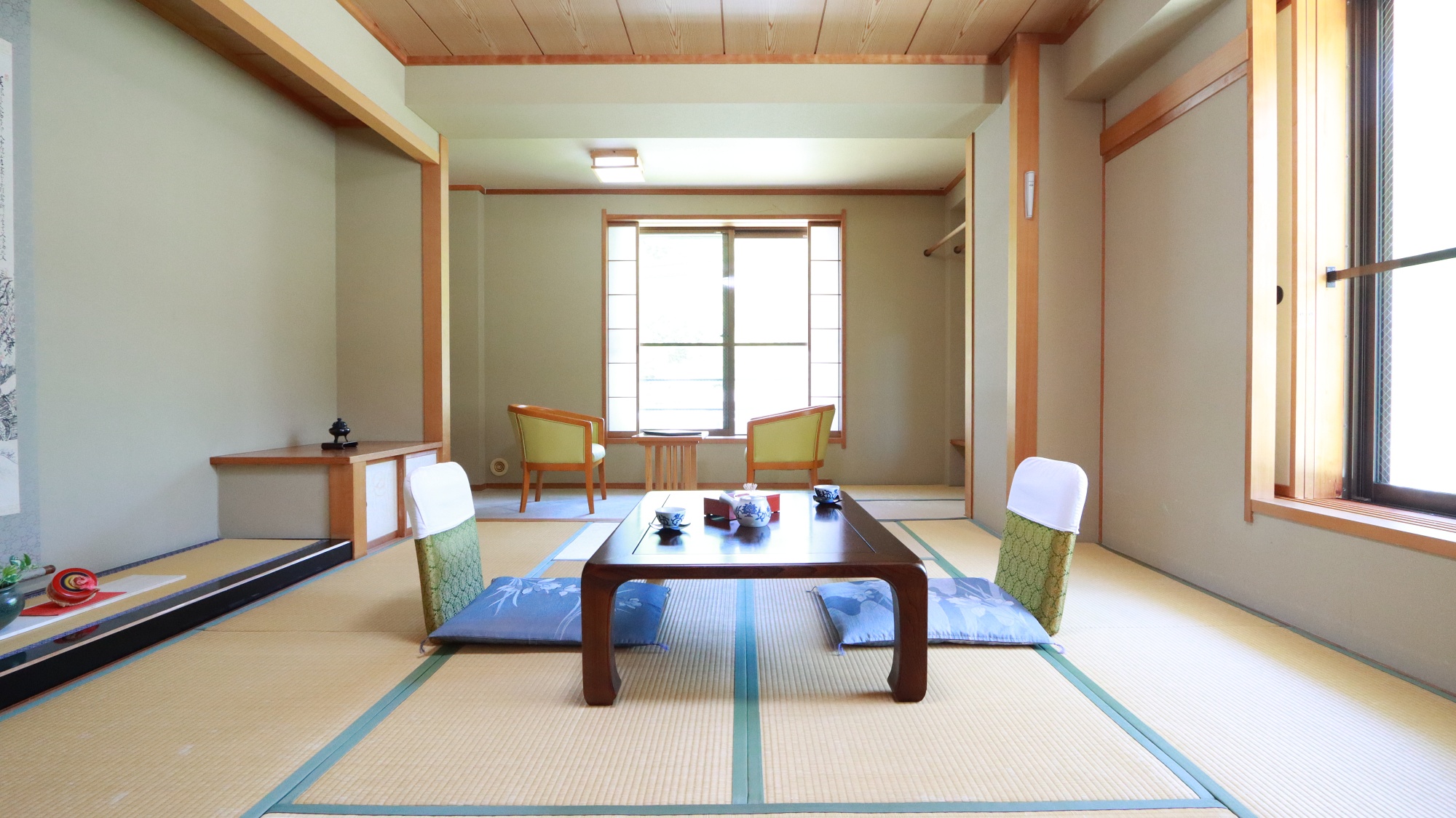 皆様をおもてなしする和の心の詰まったお部屋です。