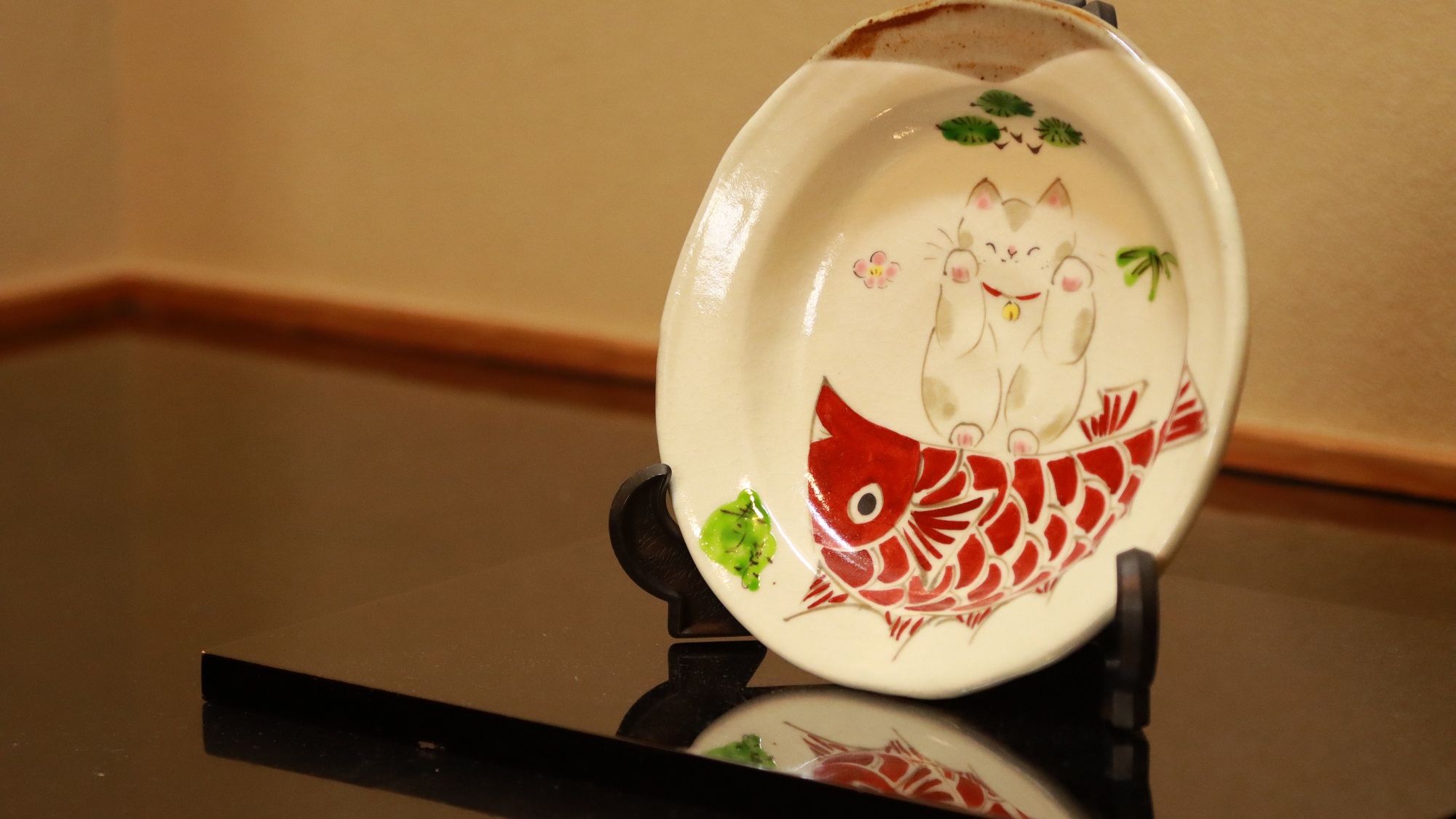 館内には可愛い小物がたくさん。館内には和の心がちりばめてございます。