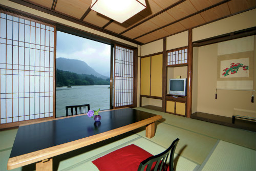 "Yuko" guest room with open-air bath
