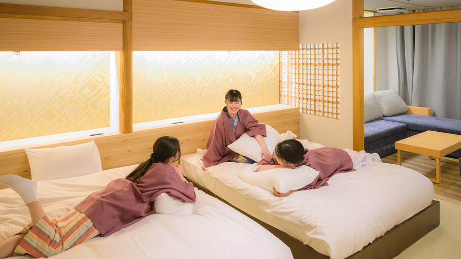 月の棟　Aタイプ和洋室　大部屋使用イメージ.462号室（2022年1月改装）