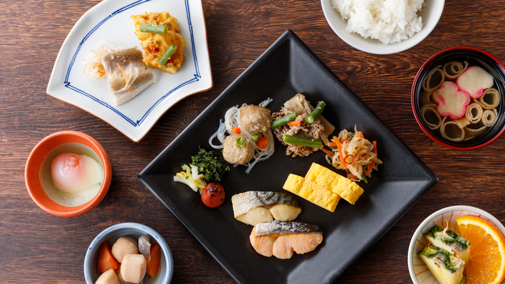 【朝食付き】旅館の朝ごはんと温泉でリフレッシュ（夕食なし・朝食あり）