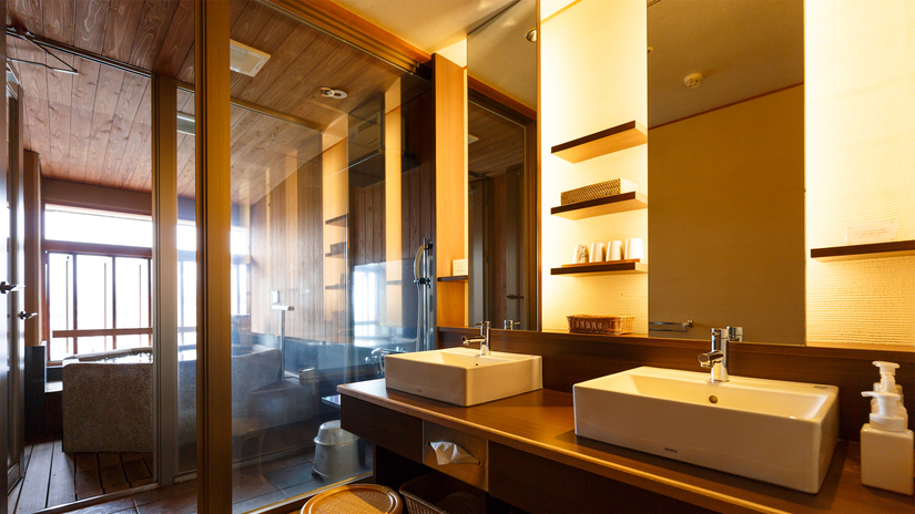 星の棟露天風呂付Aタイプ　スイート和洋室