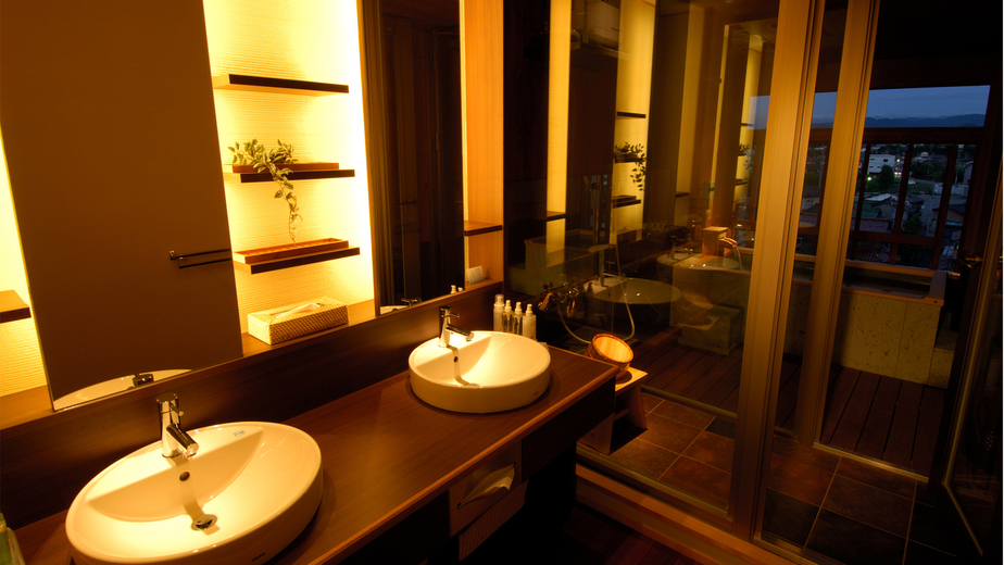 星の棟露天風呂付Aタイプ　スイート和洋室