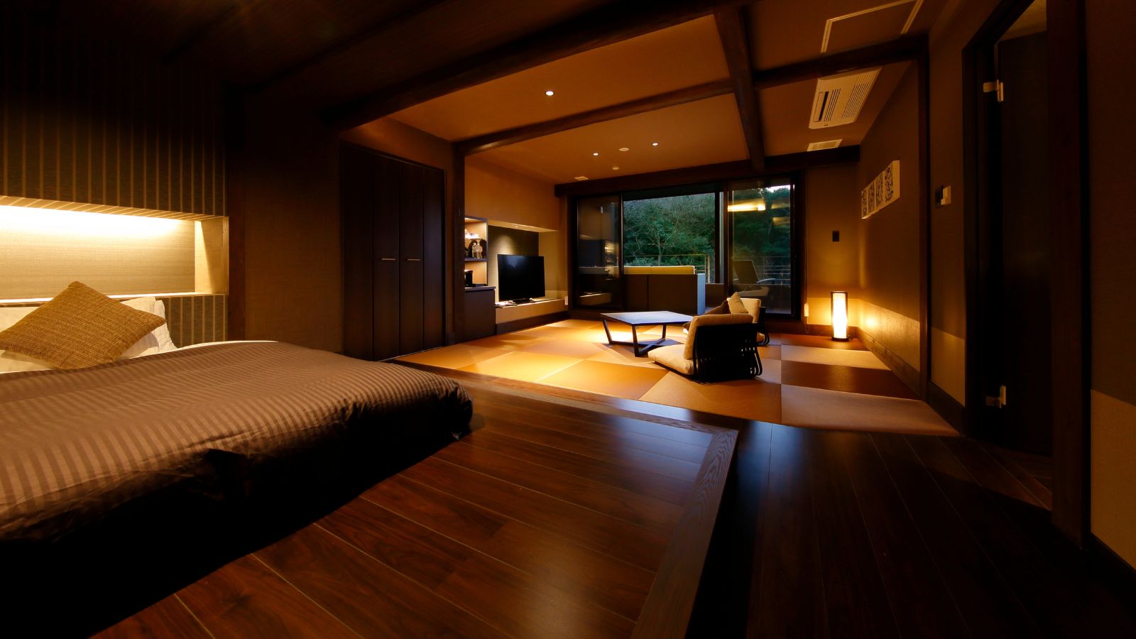 山照 別邸◇【福】テラス露天+内風呂の最高級客室