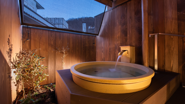 *【和室/12畳】2023年12月リニューアル。落ち着いた空間の露天風呂付き客室※温泉ではありません