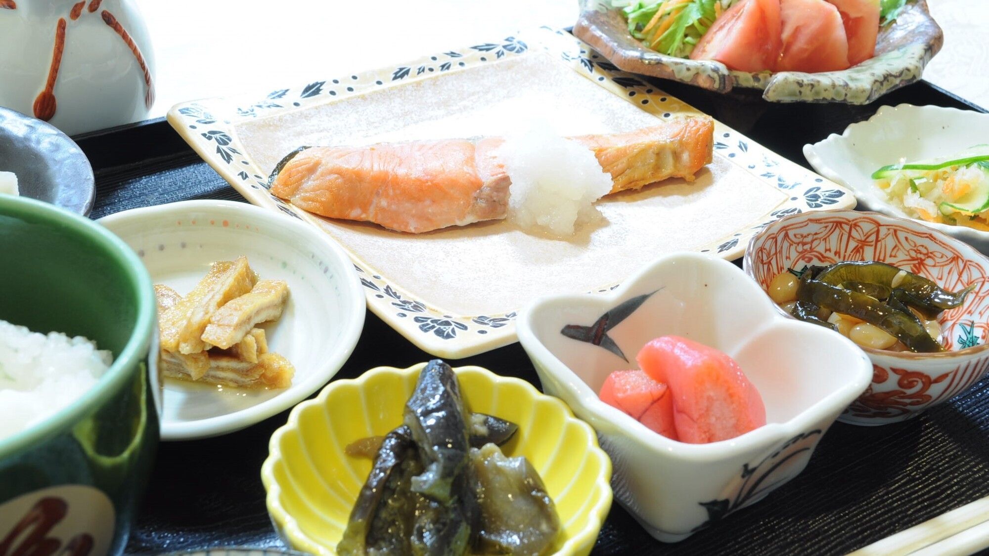 ◆朝食は元気の源！旬のお魚を使った和食膳♪【朝食付】