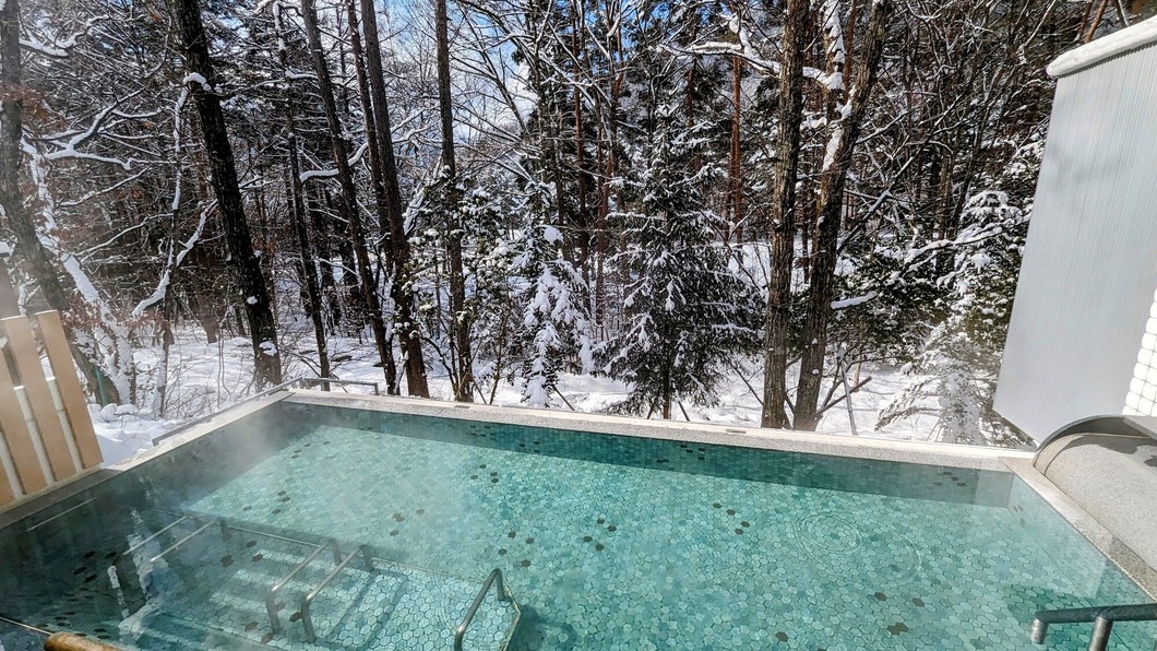 白馬五竜スキー1日券 ＆ 天然温泉リゾートプラン 〈バス送迎＆1泊朝食付き〉