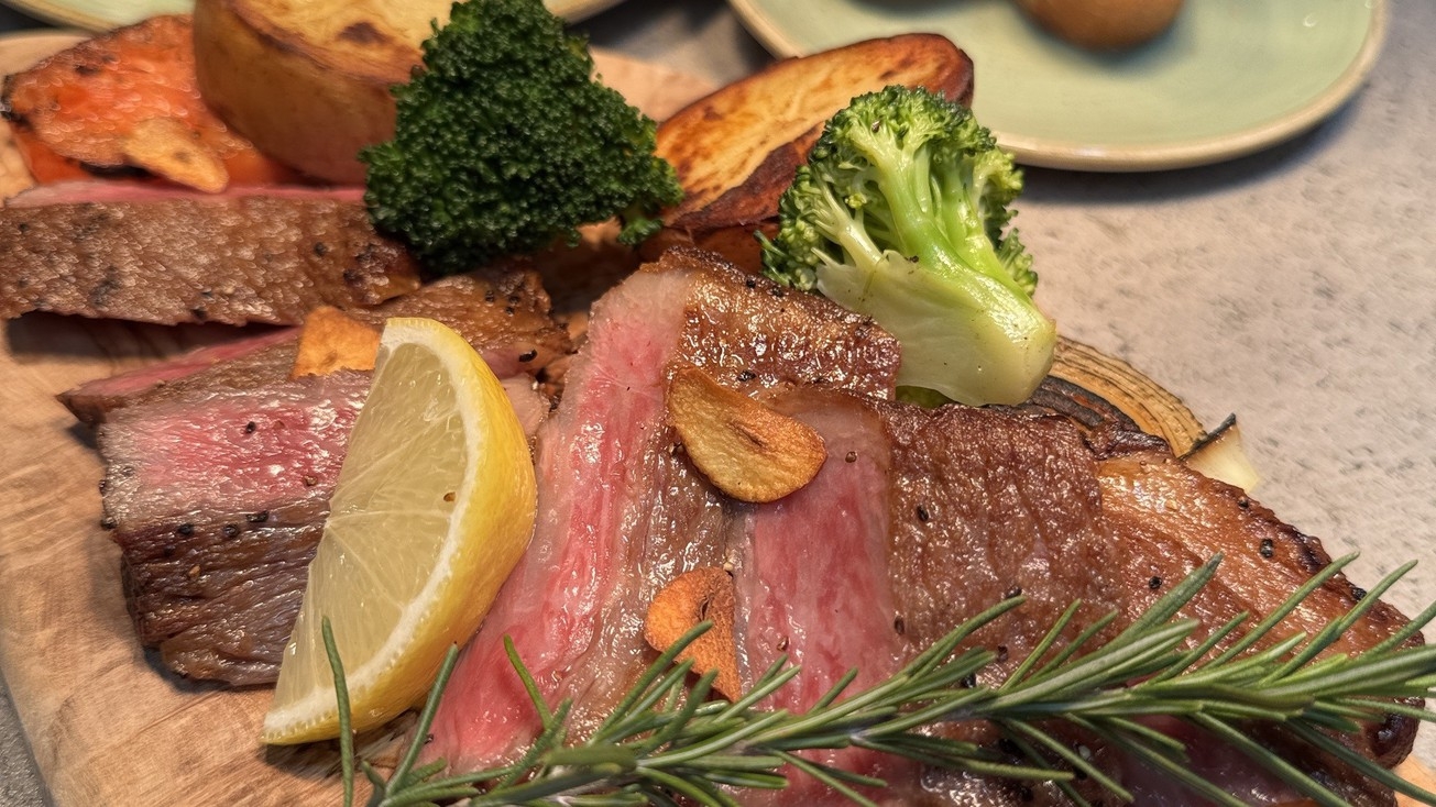 信州の味覚を楽しむ和牛ステーキ付きディナープラン