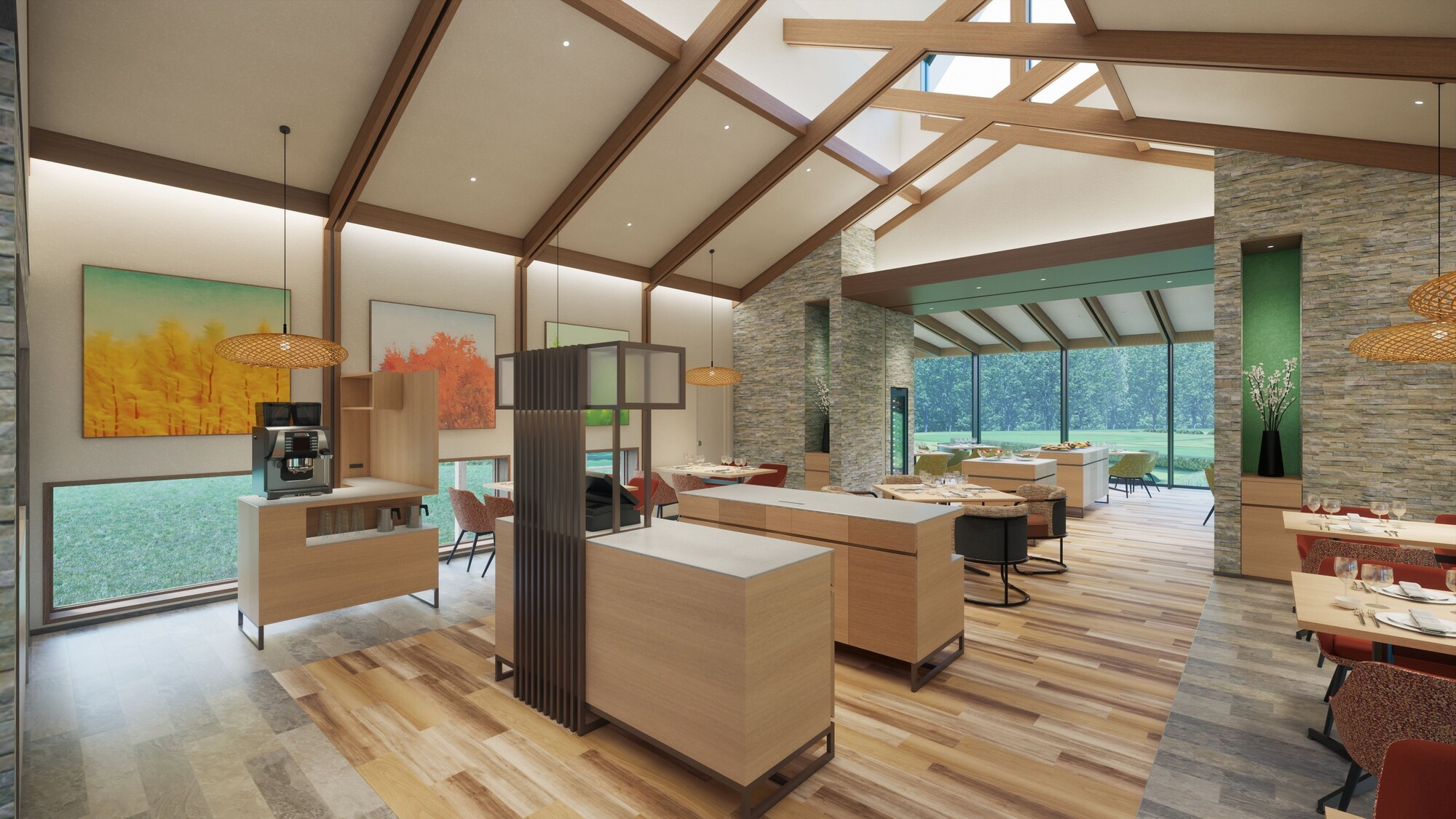 新館レストラン（イメージ）