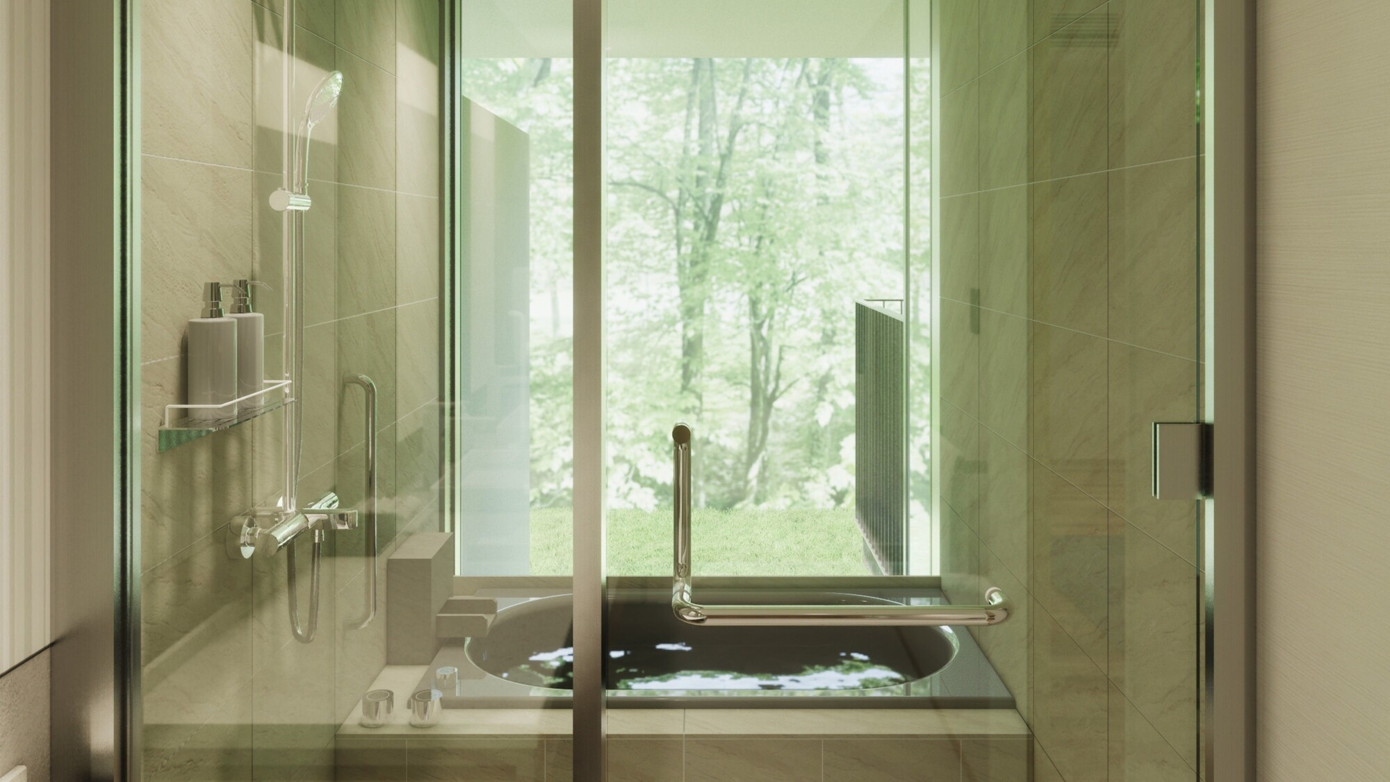 ［新館］天然温泉ビューバス付  46㎡