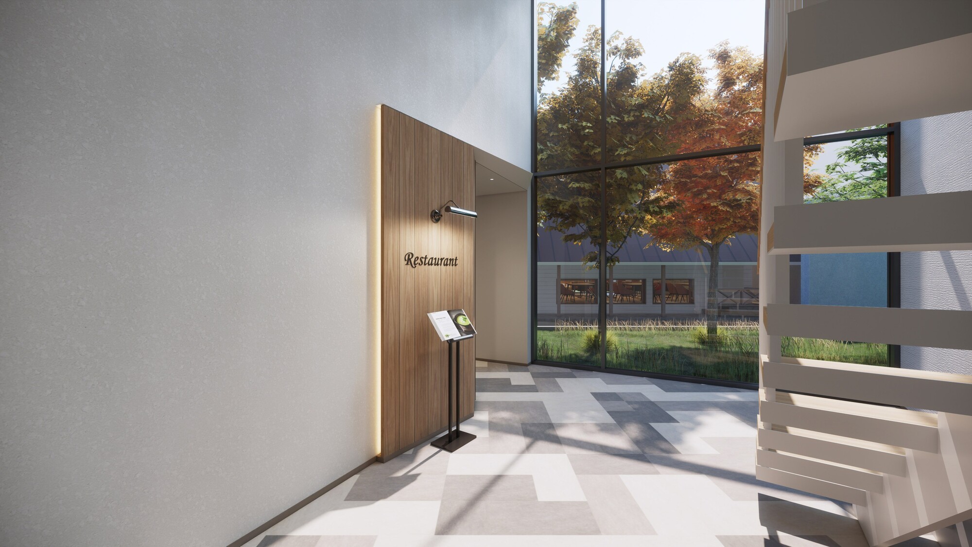 新館レストラン　入口（イメージ）