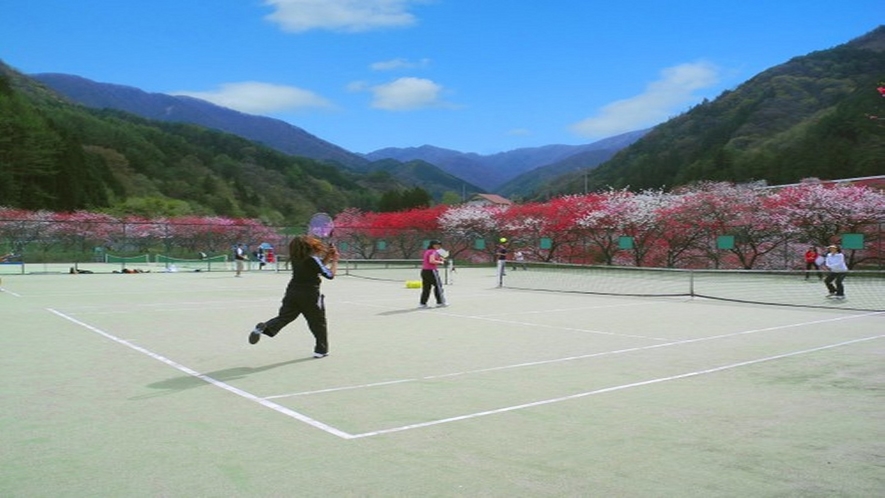 テニスコート　(オムニコート4面)