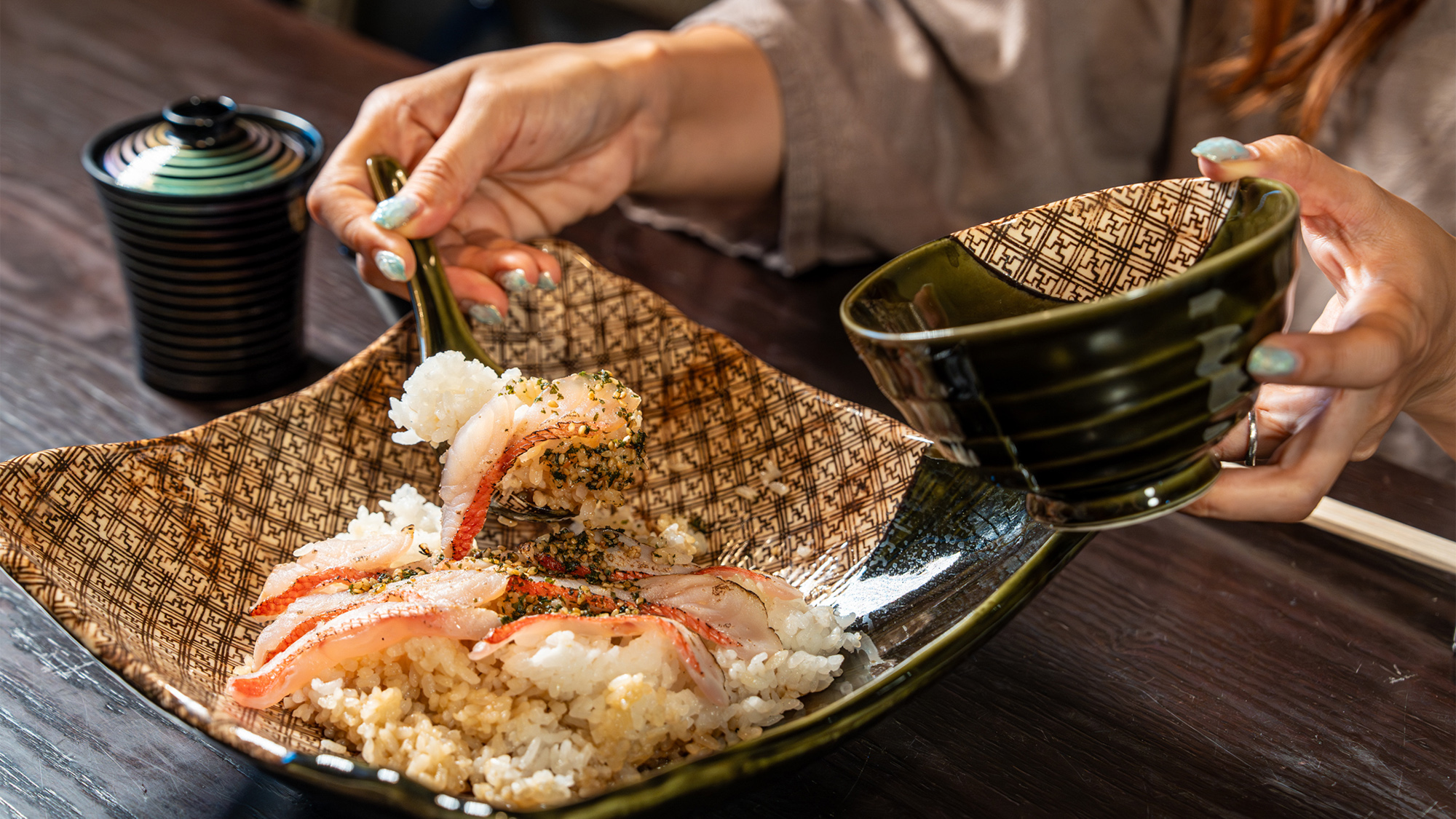 【空海懐石】金目の赤酢ご飯