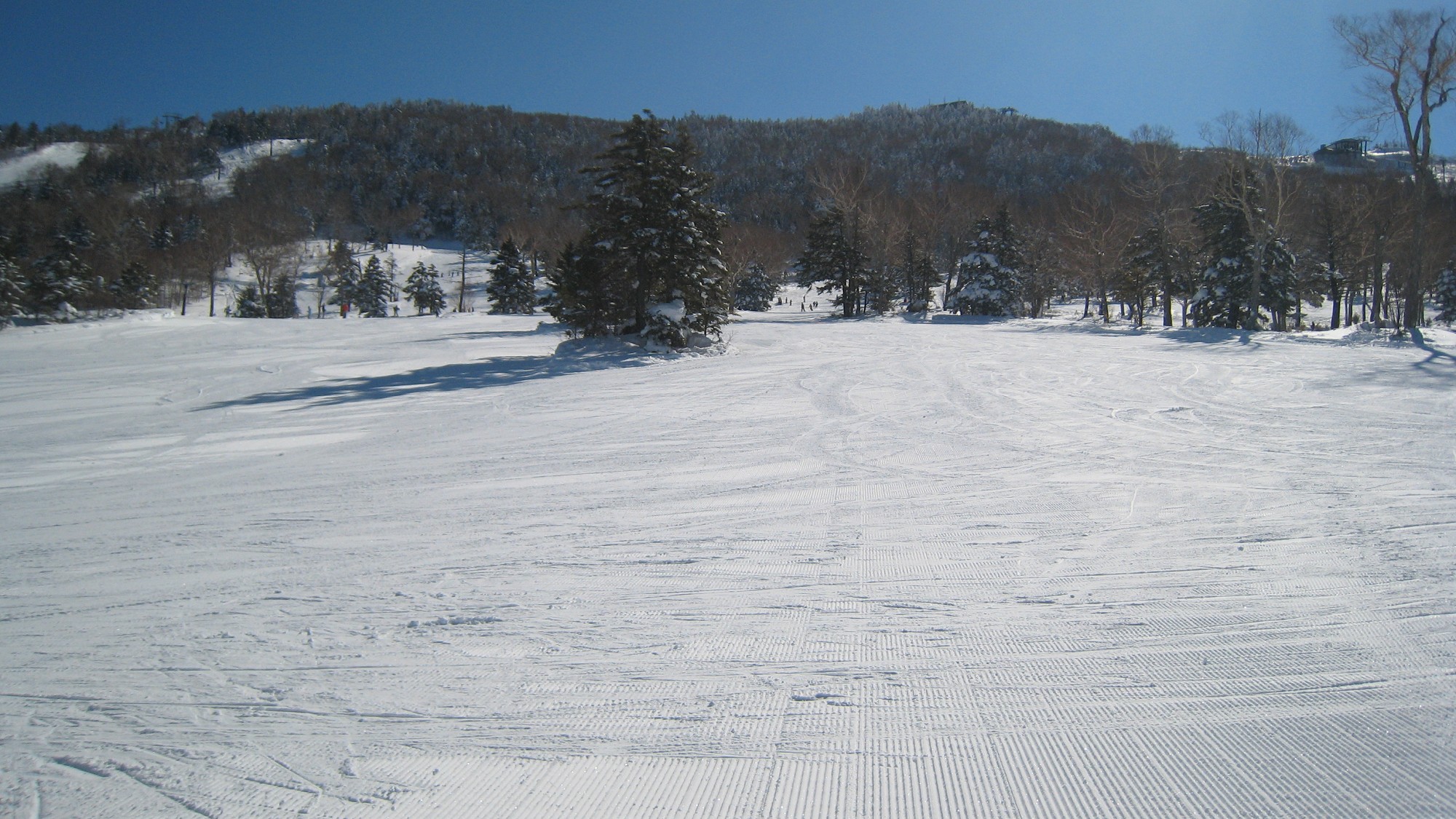 当館より徒歩1分。一の瀬ファミリースキー場。