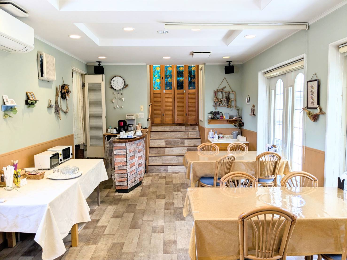 レストランの様子