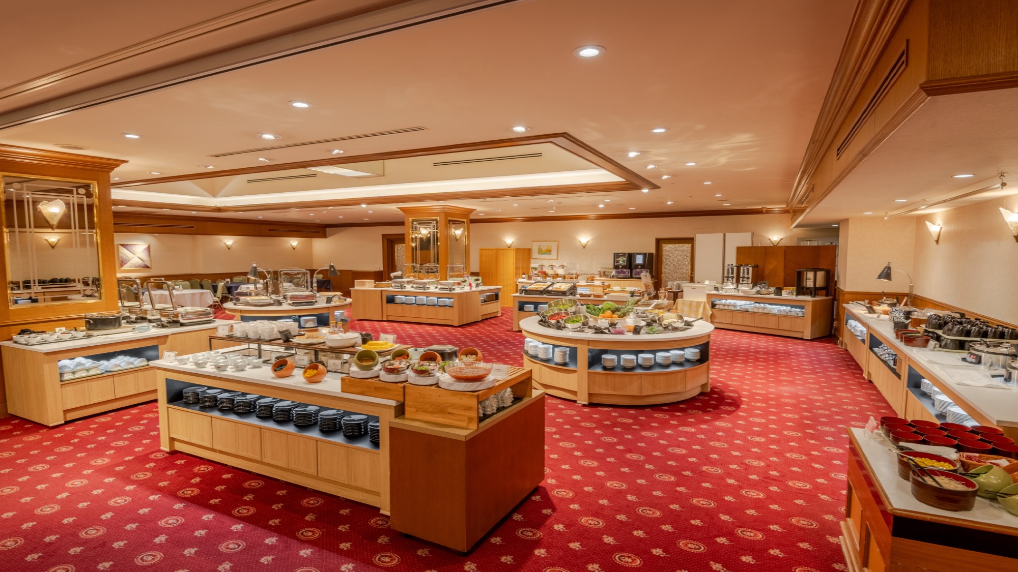 朝食会場
