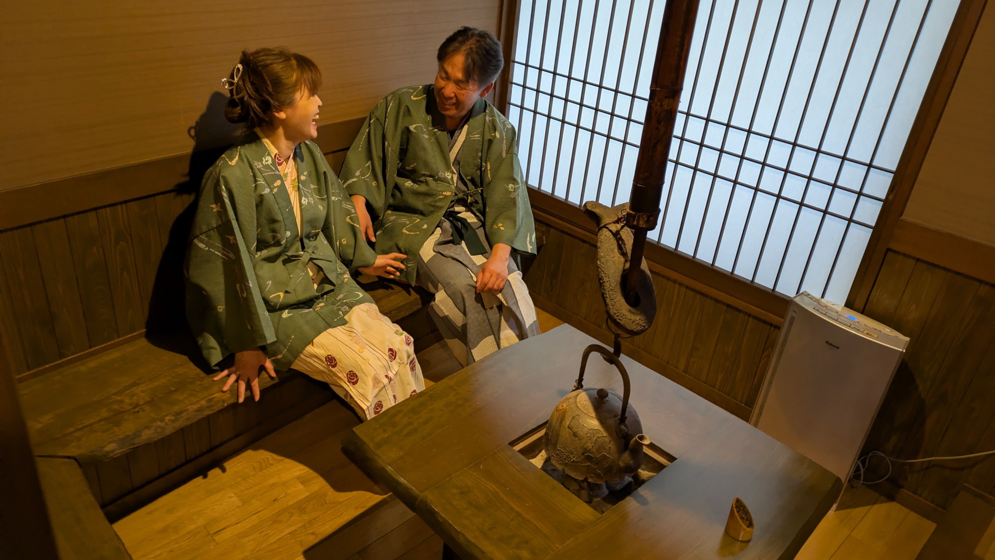 別邸囲炉裏スペース（別邸ご利用のお客様のみ）