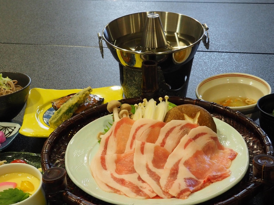 【量少な目】信州ポークしゃぶしゃぶ or ニシン焼肴 メイン料理セレクト
