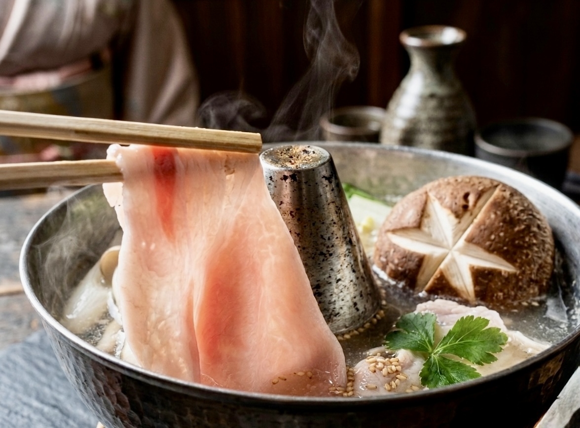 【量少な目】信州ポークしゃぶしゃぶ or ニシン焼肴 メイン料理セレクト