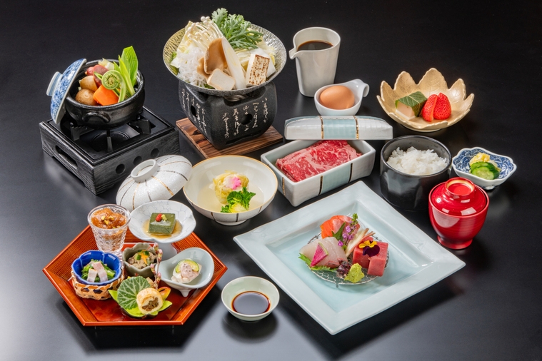 【スタンダードプラン】　旬の味覚を味わう季節の彩り木暮会席膳