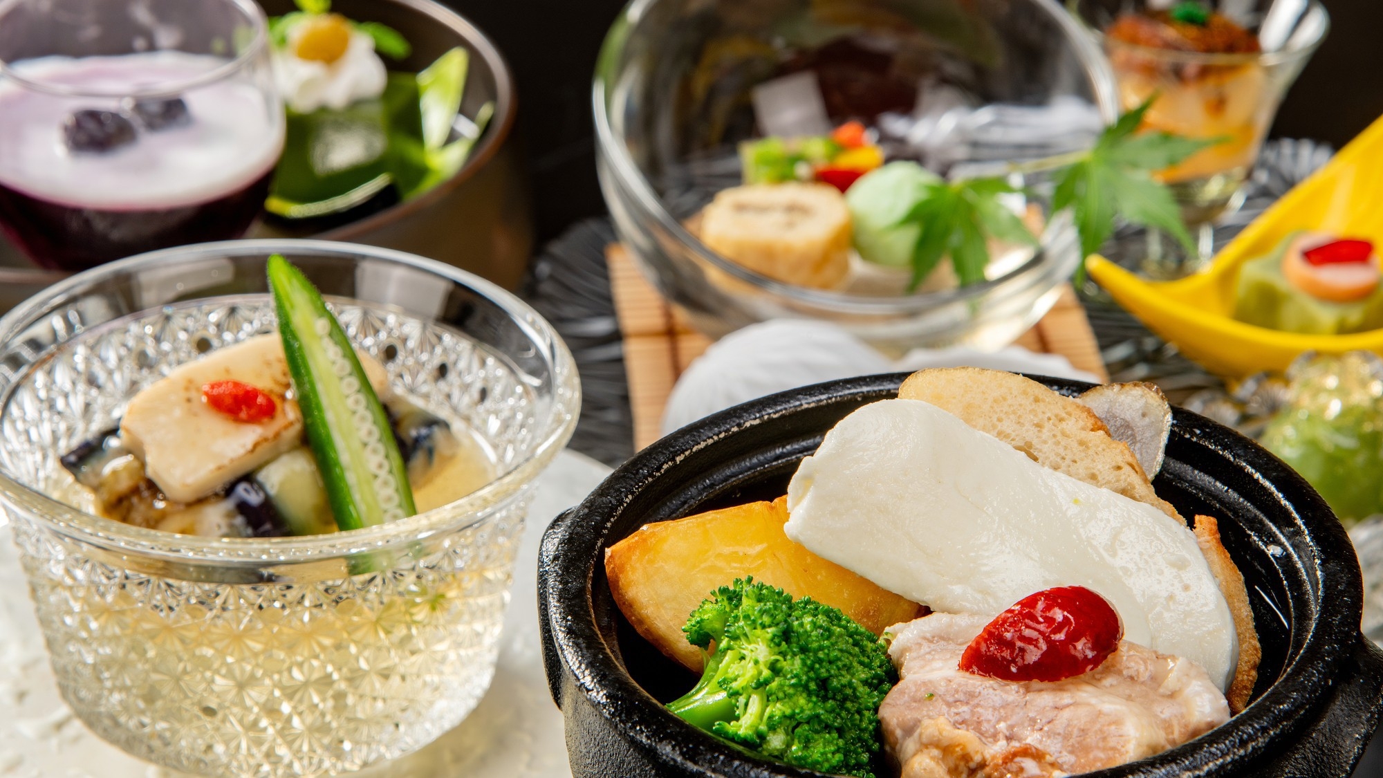 【スタンダードプラン】　旬の味覚を味わう季節の彩り木暮会席膳　予約時確認事項あり