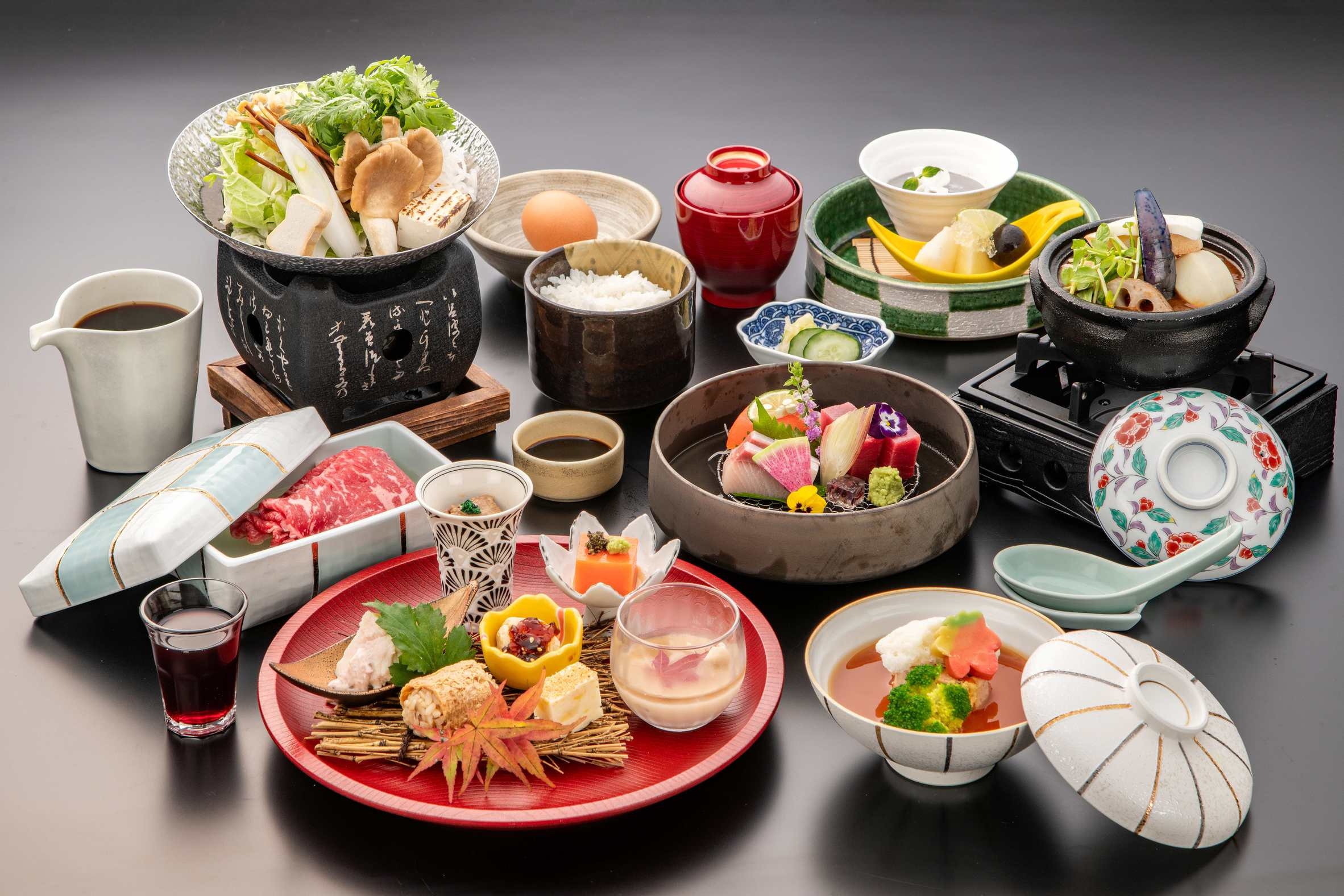 【スタンダードプラン】　旬の味覚を味わう季節の彩り木暮会席膳