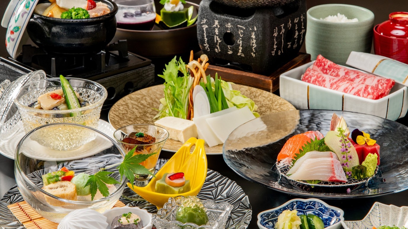 【スタンダードプラン】　旬の味覚を味わう季節の彩り木暮会席膳　予約時確認事項あり