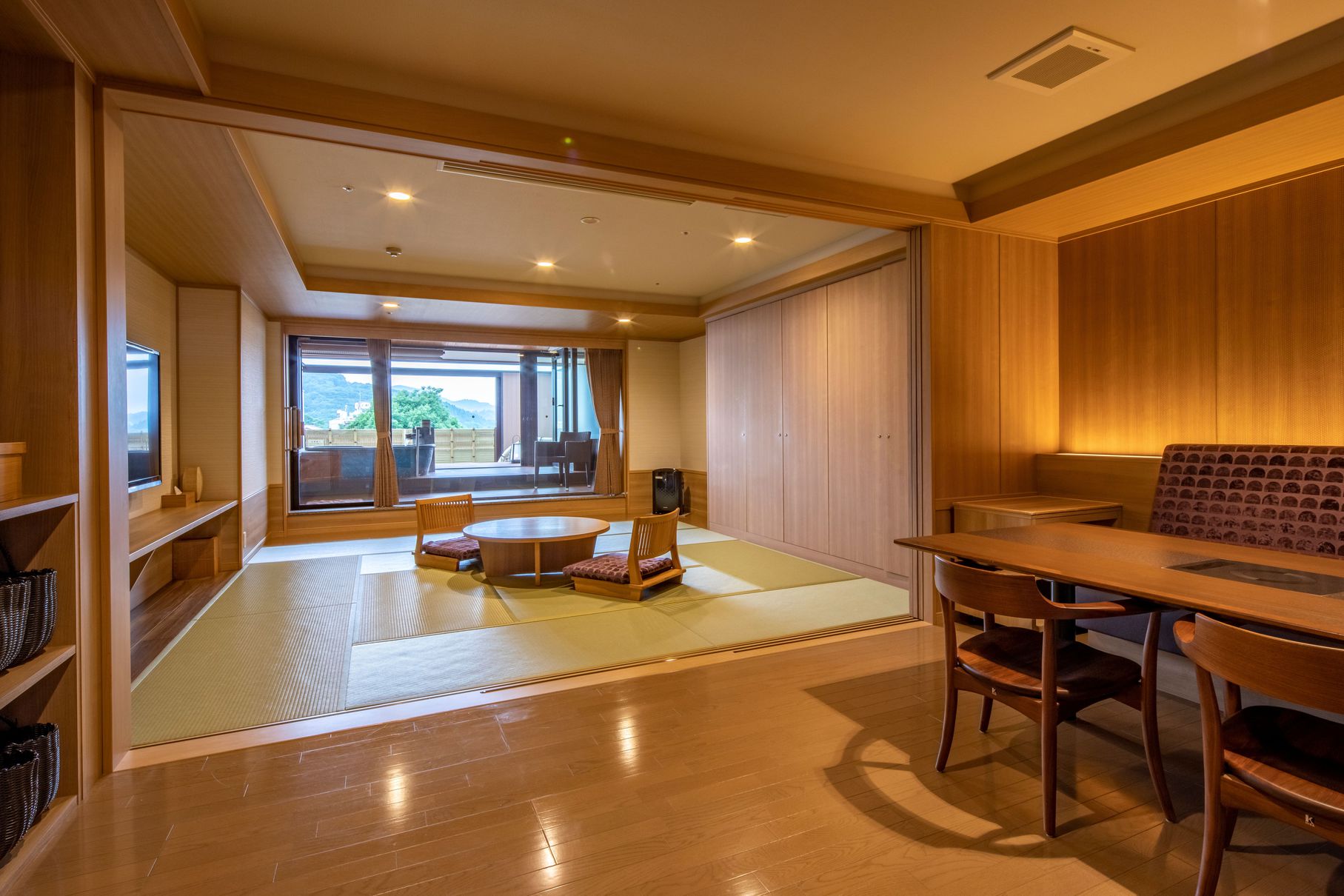 【山水亭】露天風呂付和室（一例）