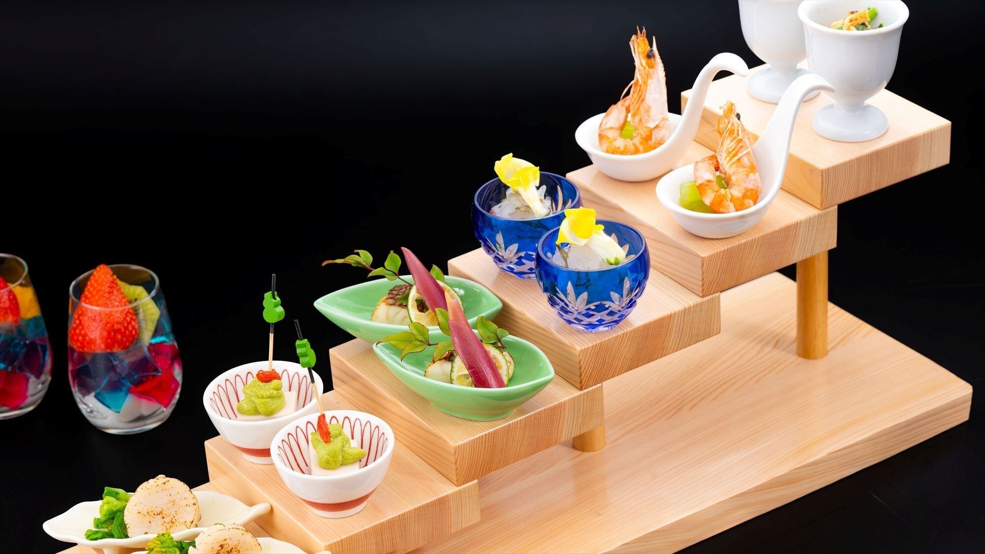 【菊水会席】赤城牛&鮑ステーキのWメイン