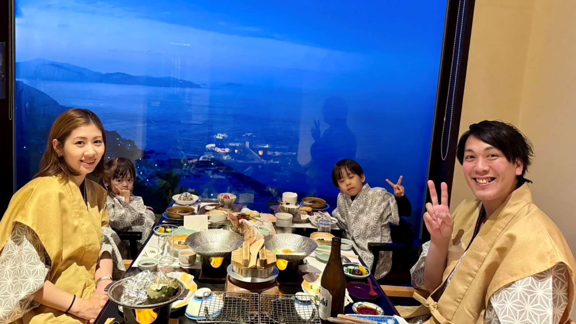 【温泉露天風呂客室｜NABURA】伊勢志摩の３大ブランド（伊勢海老・あわび・松阪牛）を絶景と共に堪能