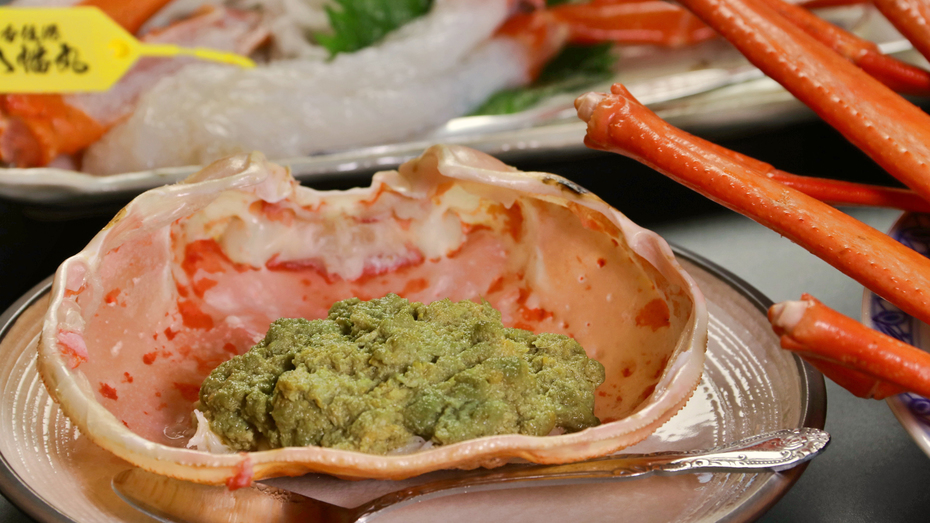 【特大茹で蟹姿付！★お一人様2.8杯】水産会社直営！大きさに拘ったタグ付活香住蟹フルコース