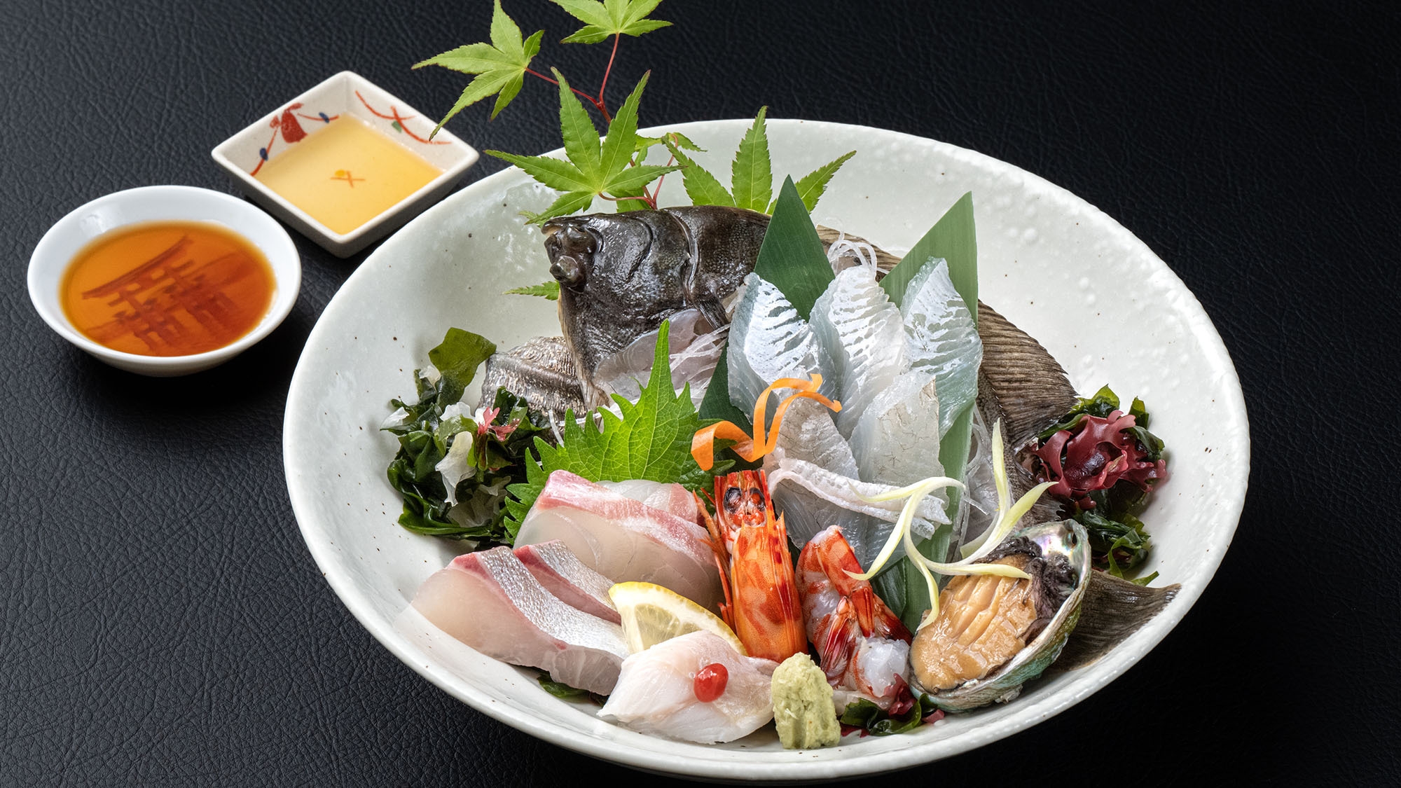 【人気No.1】■グレードUP‐美味魚編■ ＜活魚お造り＞ほか、瀬戸内ならではの海鮮尽くし会席