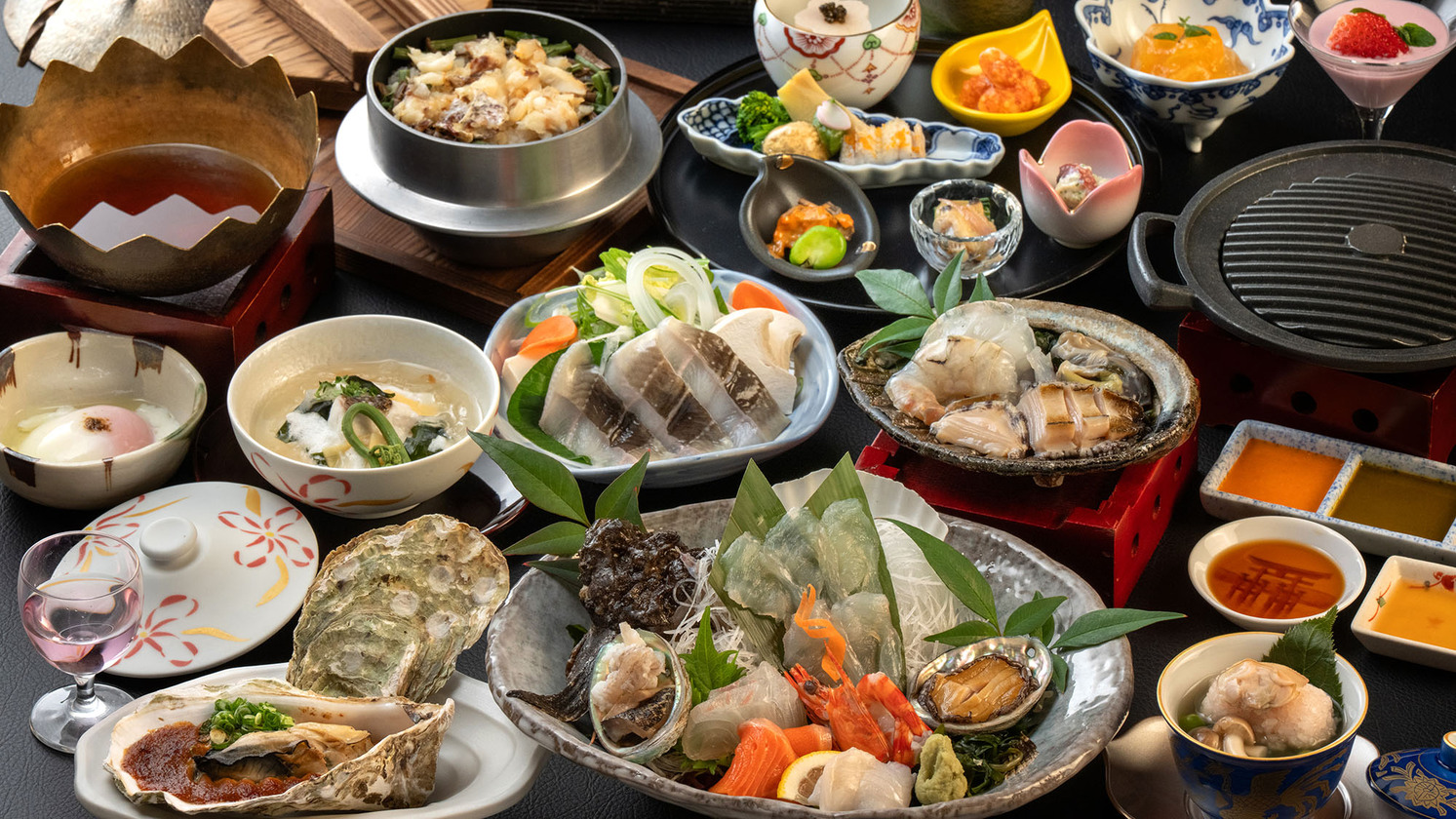 【グレードアップ料理-美味魚編イメージ-】（3月-5月のお品書）