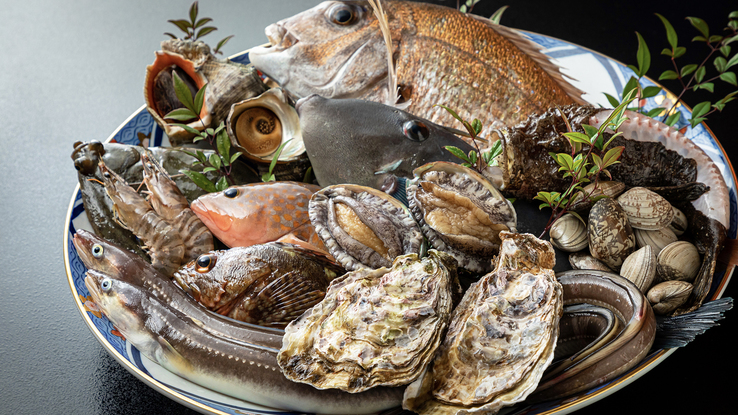 ■グレードUP‐美味魚編■ ＜活魚お造り＞ほか、瀬戸内ならではの海鮮尽くし会席　＜年末限定＞