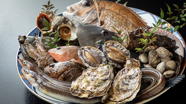 ■グレードUP‐美味魚編■ ＜活魚お造り＞ほか、瀬戸内ならではの海鮮尽くし会席　＜年末限定＞