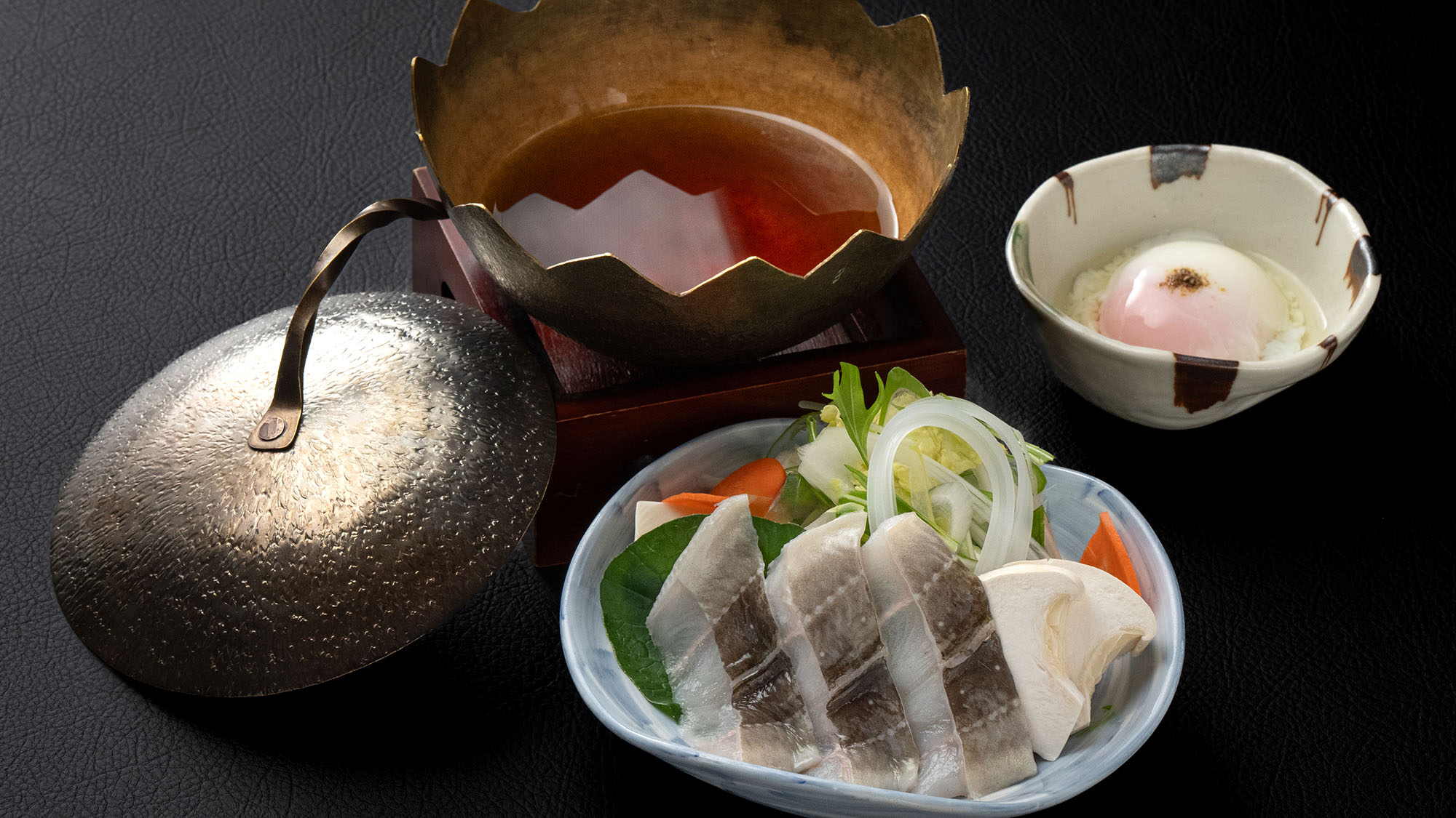 【グレードアップ料理-美味魚編イメージ-】穴子のすき焼き仕立て（3月-5月のお品書）