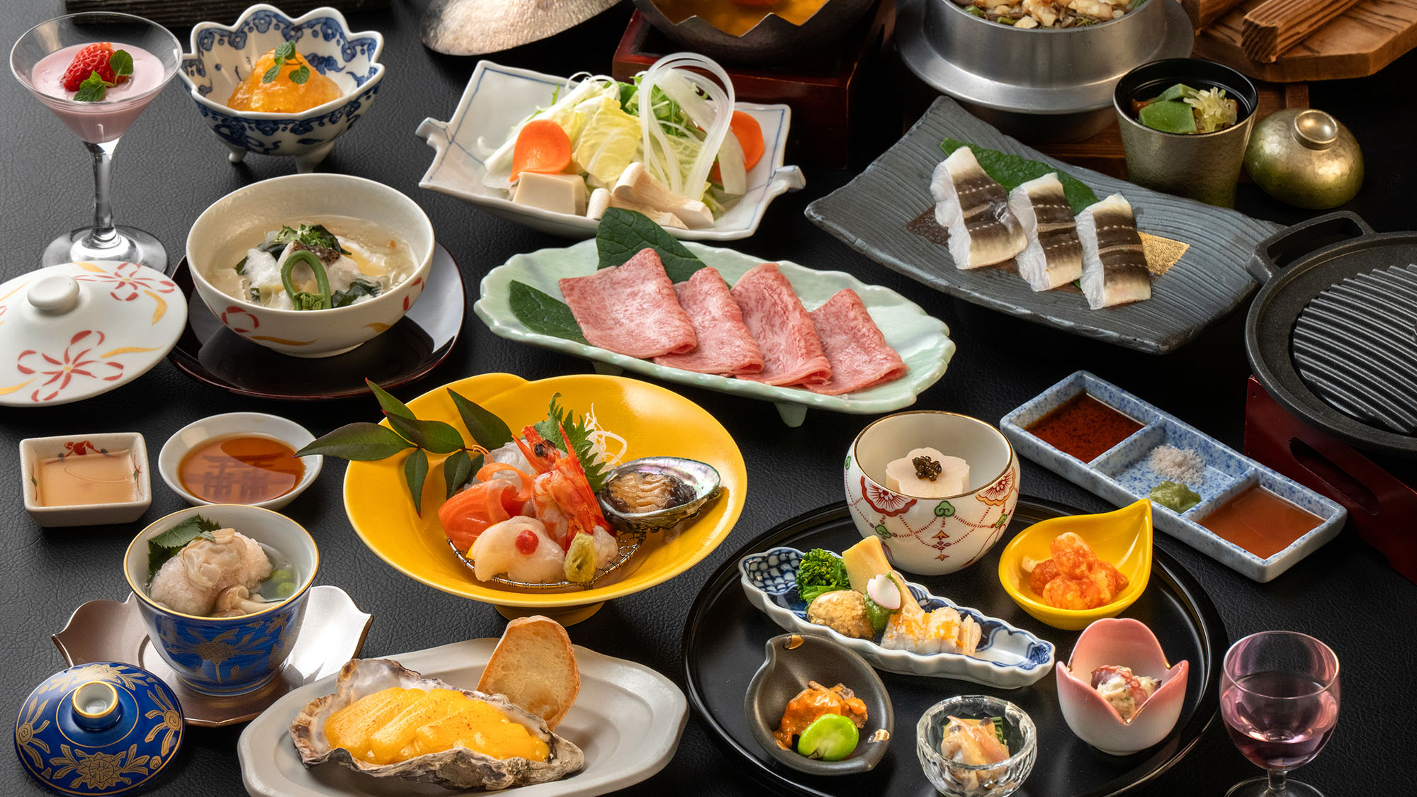 【基本料理-雅膳イメージ-】（3月-5月のお品書）