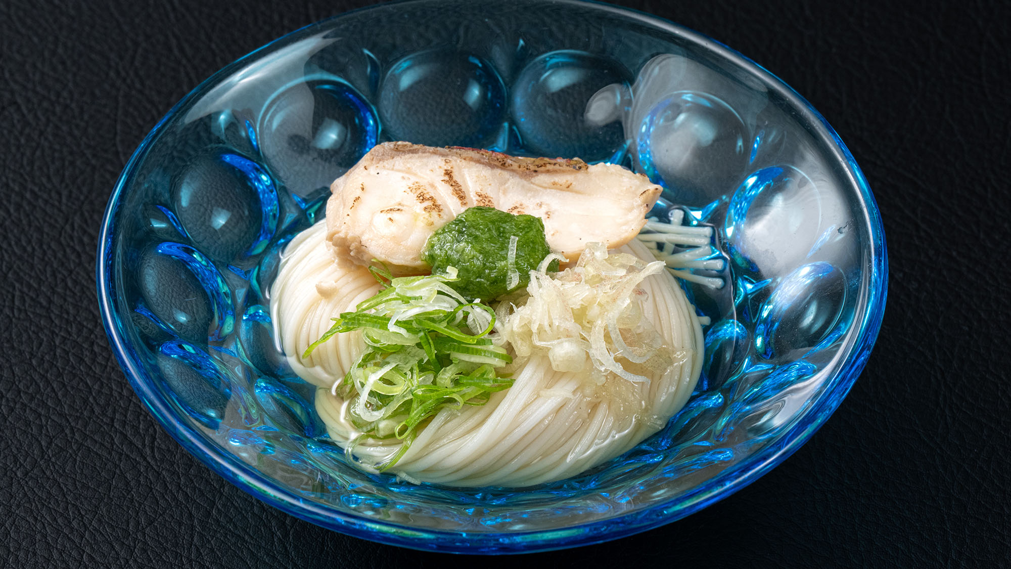 【基本料理-雅膳イメージ-】冷やし鯛そうめん（6月-8月のお品書）