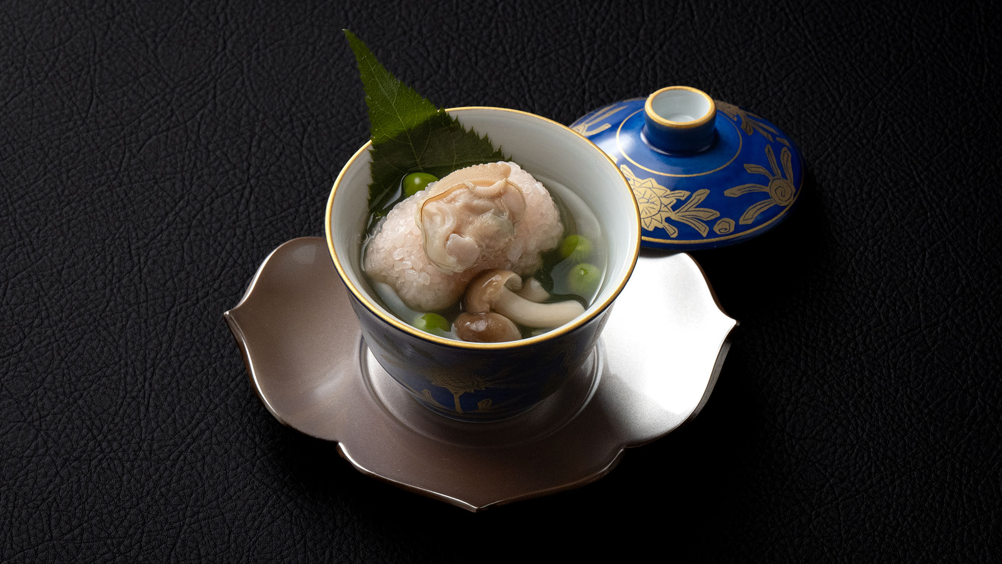 【基本料理-雅膳イメージ-】蛤潮薄葛仕立て（3月-5月のお品書）