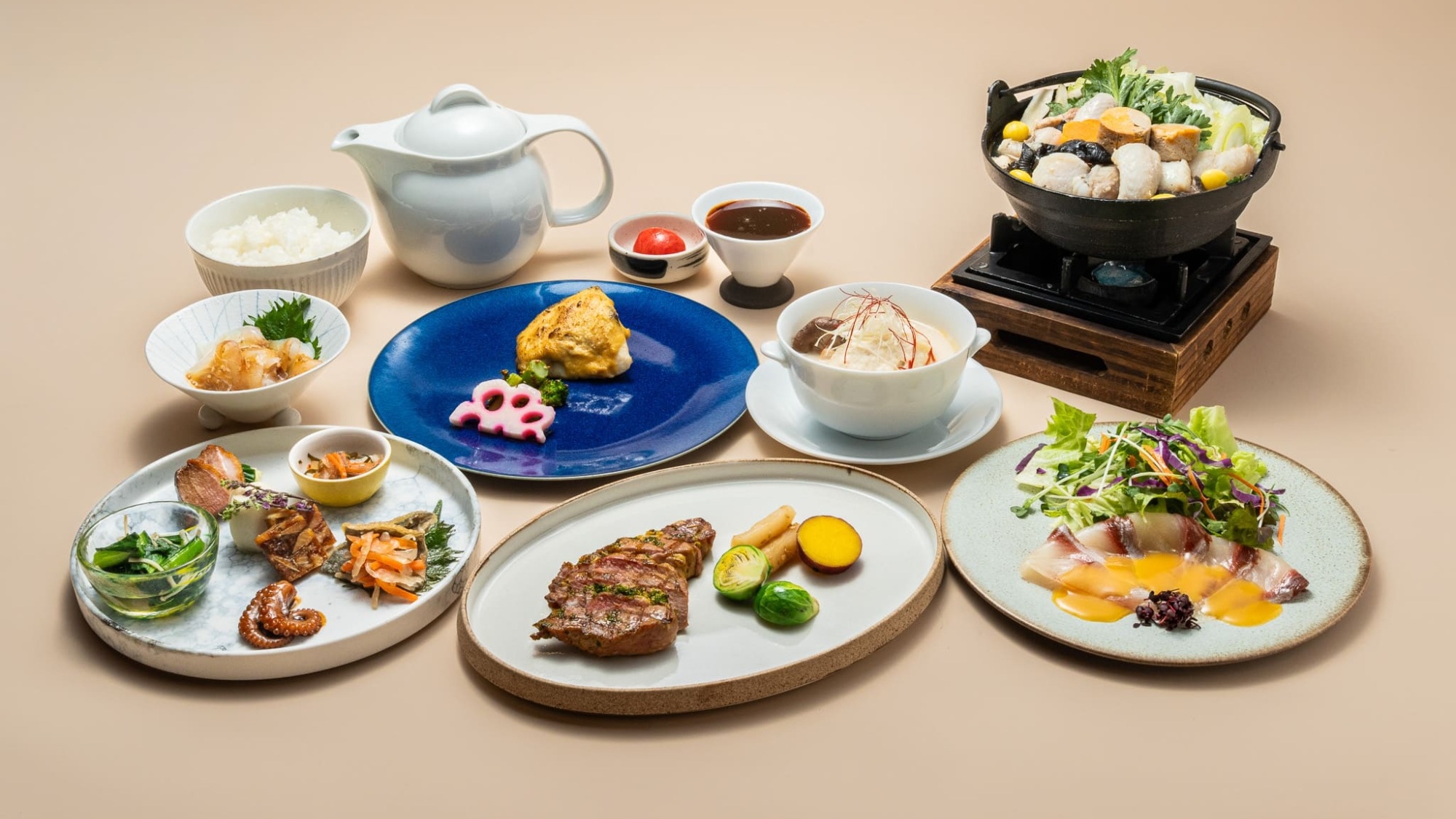 【あんこう鍋×スタンダード会席】「東の鍋の横綱」鮟鱇鍋を味わう＜和洋スタンダード★＞