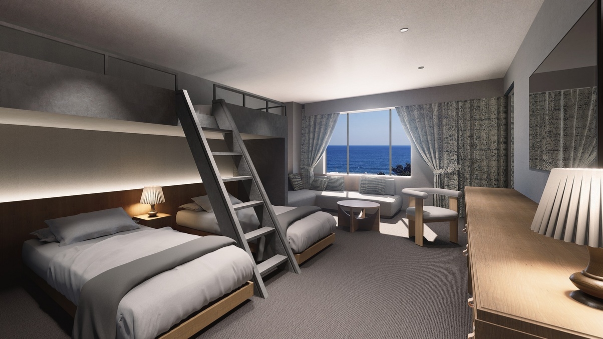 【サウナイキタイ】12月サウナ付スイート新設記念！波音とサウナに癒される休日＜和洋スタンダード★＞