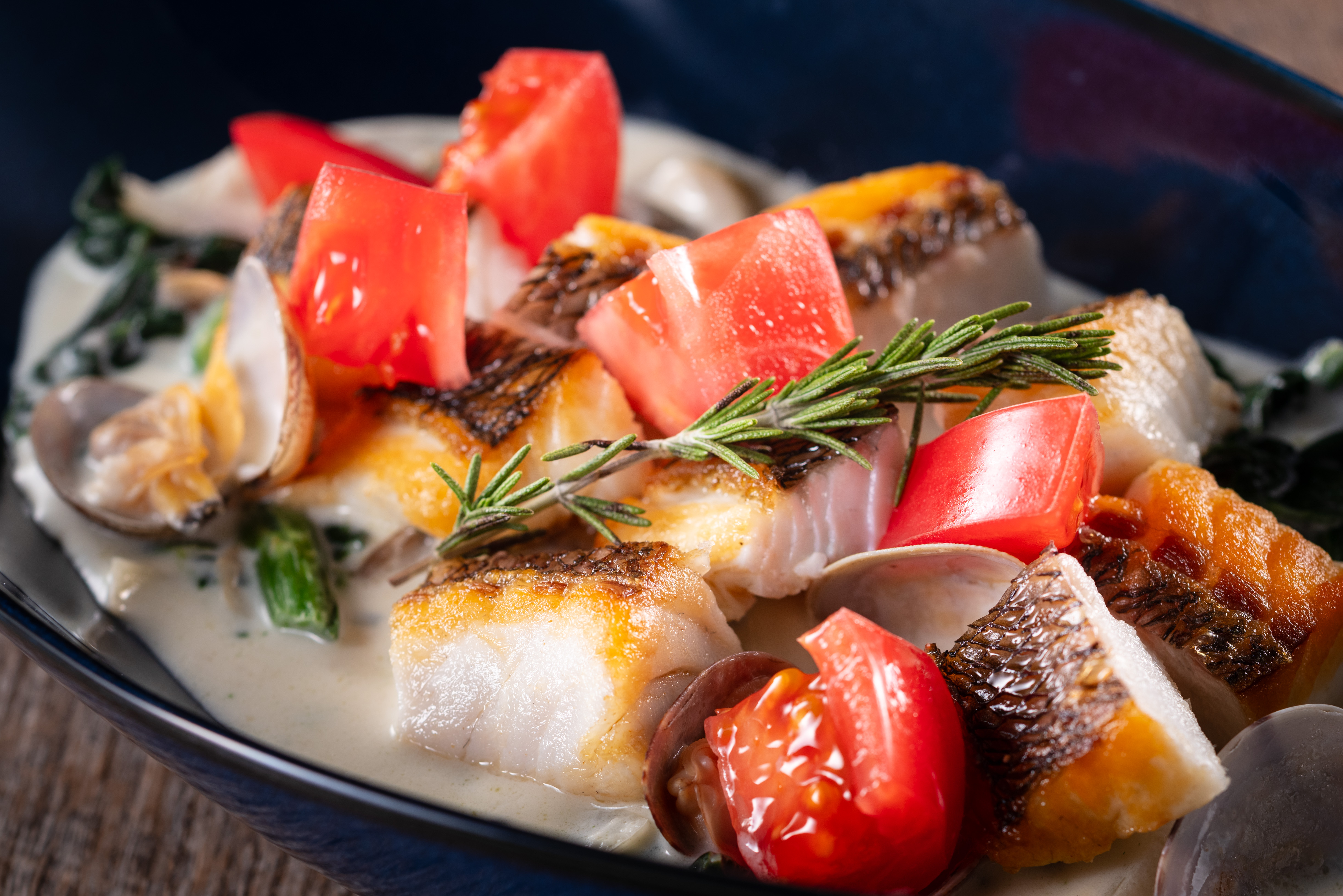 La-terrazza_Dinner_夏_伊予鯛のブランケット