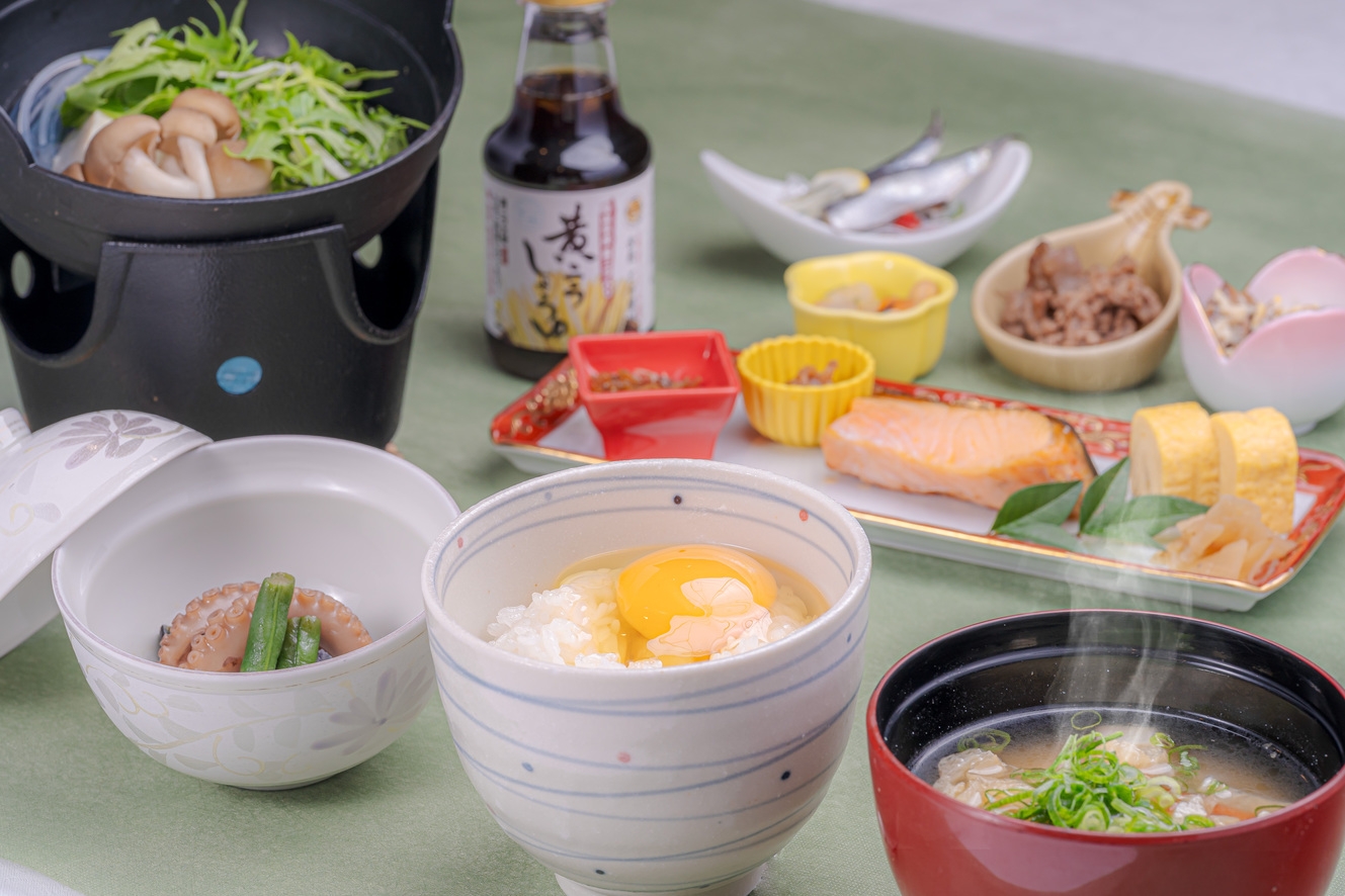 津山の食事を堪能する【津山城下町御膳”そずり鍋付き”＋特製朝食】プラン