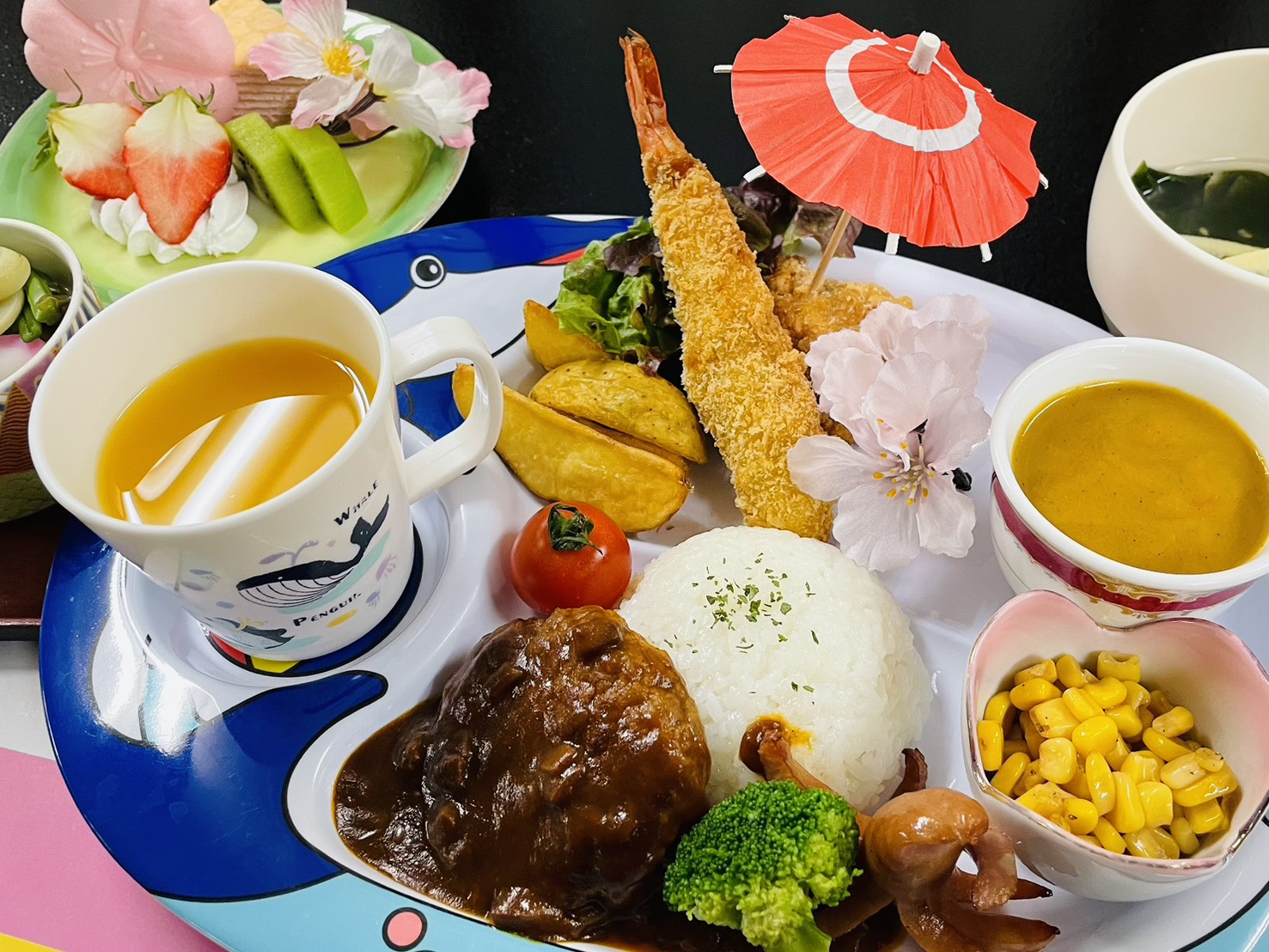 【お子様ランチ】春メニュー（画像は一例です）