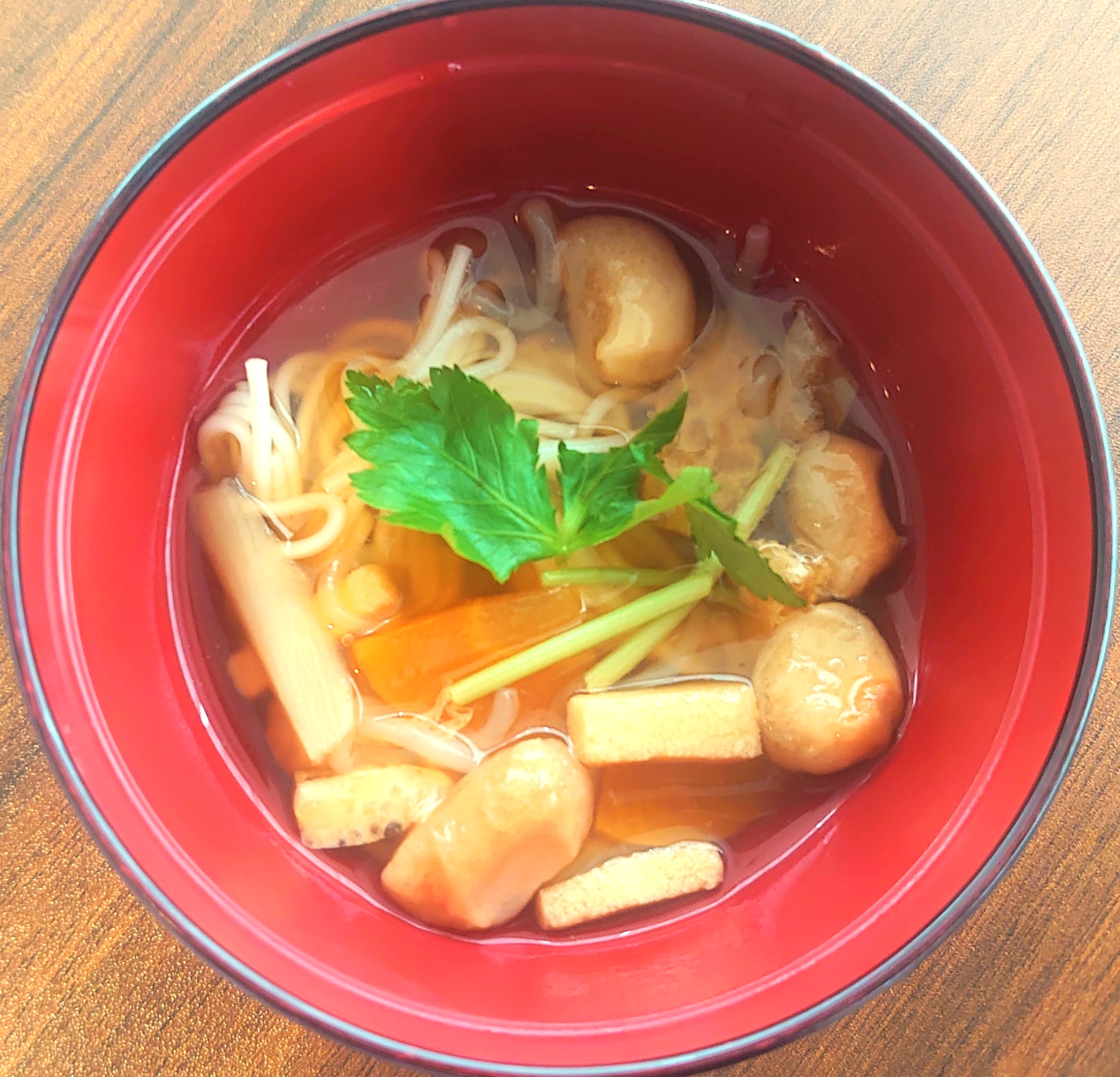 宮城名物おくずかけ～温麺Ver～