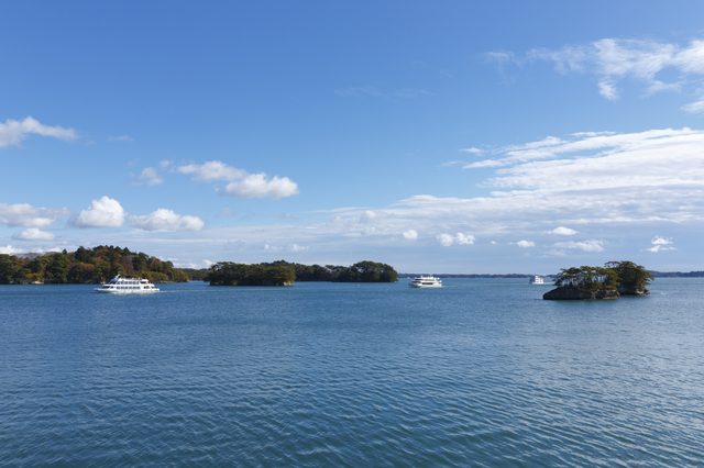 【松島】日本三景のひとつ、松島までは当館から約20分。